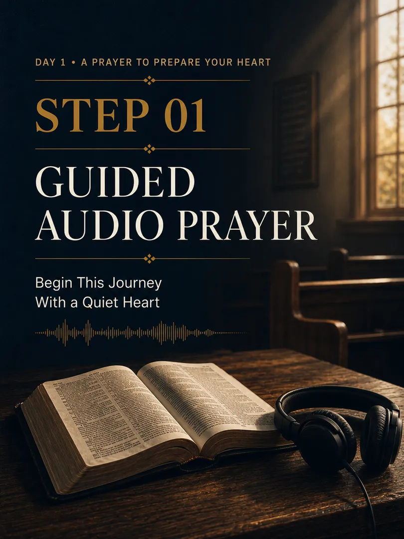 Step 01 - Guided Audio Prayer
