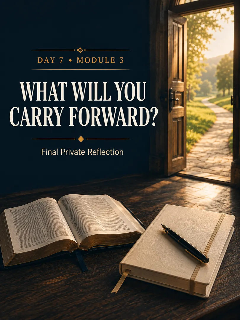 Step 02 - Final Private Reflection